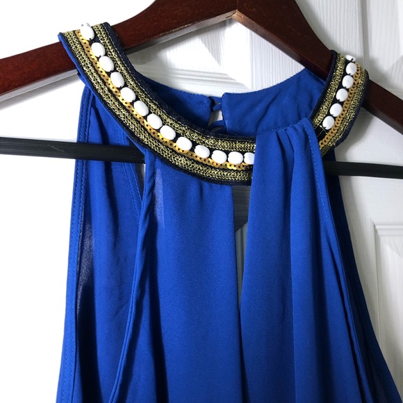 High Neck Surplice Top - Picture 4 of 5